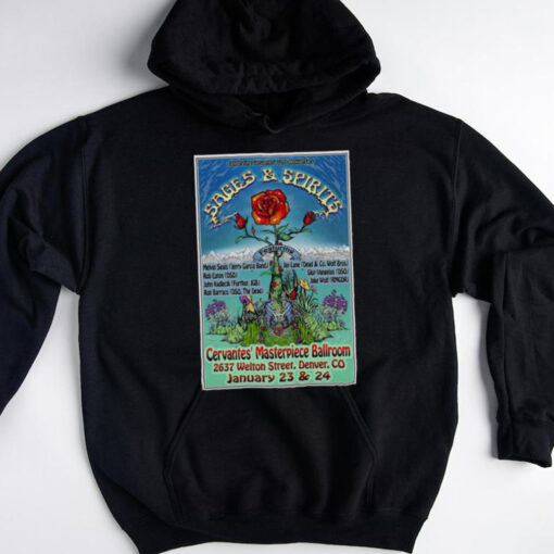Sages And Spirits Jan 23 24 2025 At Cervantes Masterpiece Ballroom In Denver, CO Tour Shirt