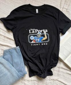Sam Laporta #87 tight end Detroit Lions shirt