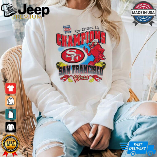 San Francisco 49ers New Orleans Super Bowl Xxiv Champion T Shirt