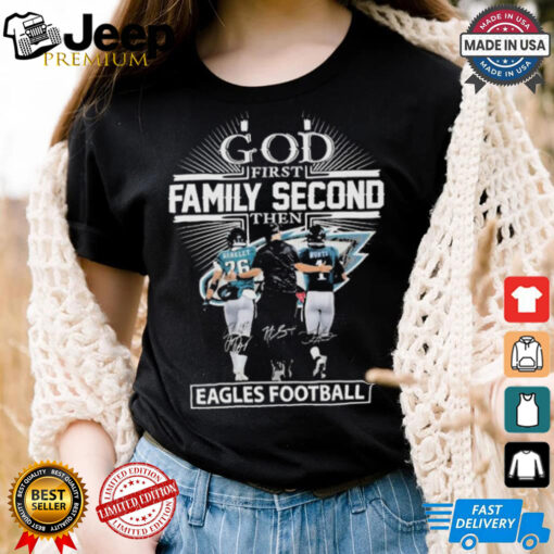 Saquon Barkley Nick Sirianni And Jalen Hurts Never Underestimate A Nurse Who Understand Football And Loves Philadelphia Eagles Football Coach Signatures T shirts