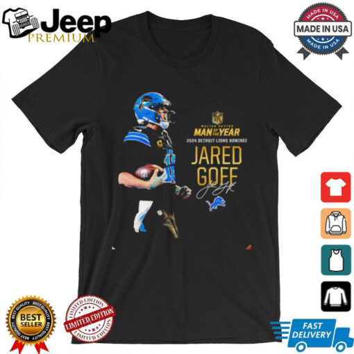 Qb Jared Goff Named Detroit Lions shirt