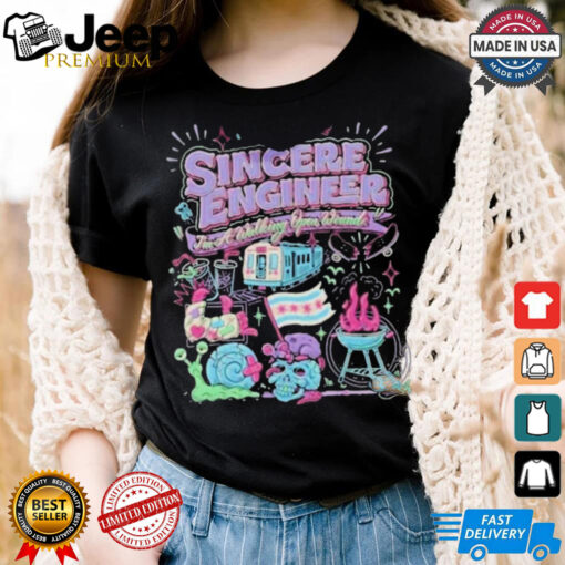 Sincere Engineer Jim A Walking Open Wound Anemia T shirts