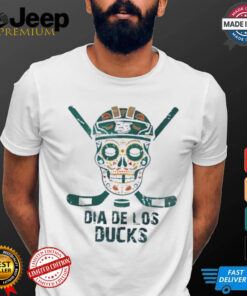 Skull Dia De Los Ducks Anaheim Ducks hockey shirt