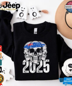 **Skulls Australia Flag 2025 Shirt** – A bold design featuring skulls combined with the Australian flag, perfect for fans of unique, edgy styles!