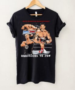 Smackdown vs Raw graphic shirt