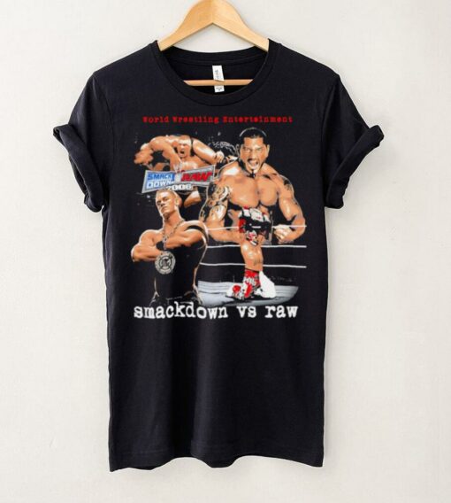 Smackdown vs Raw graphic shirt