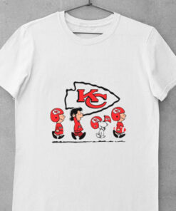 Snoopy The Peanuts Cheer For The Kansas City Chiefs 2024 25 NFL Shirt