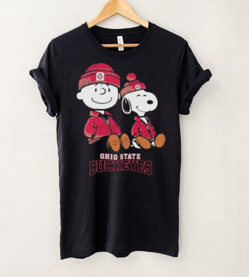 Snoopy and Charlie Brown Ohio State Buckeyes shirt
