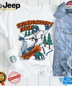 Snowboarders Fault 2.0 ice skating shirt