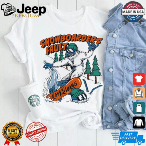 Snowboarders Fault 2.0 ice skating shirt