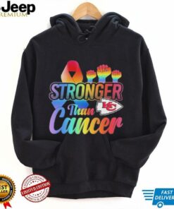 Stronger Than Cancer x Kansas City Chiefs Shirt