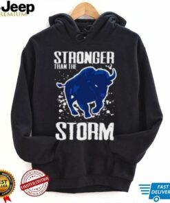 Stronger Than The Storm Buffalo Bills Football Mascot T Shirt