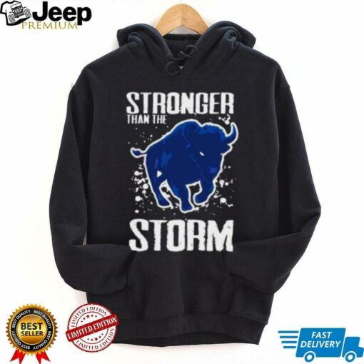 Stronger Than The Storm Buffalo Bills Football Mascot T Shirt
