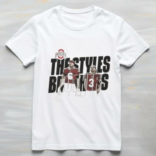 Styles Brothers Ohio State Buckeyes illustrated shirt
