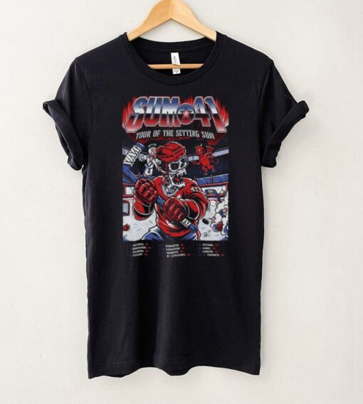 Sum 41 Tour Of The Setting Sum 2025 T shirts