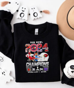 Sun Bowl 2024 Champions Louisville Cardinals score shirt