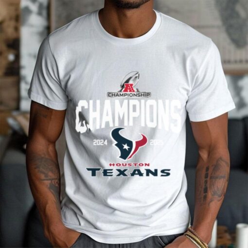 Super Bowl LIX Houston Texans AFC Championship 2024 2025 T Shirt