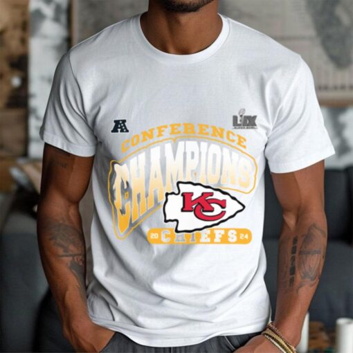 Super Bowl LIX Kansas City Chiefs 2024 Afc Conference Champions Logo Shirt