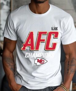 Super Bowl LIX Kansas City Chiefs 2025 Afc Champions Iconic Shirt