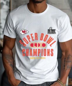 Super Bowl LIX Merch Chiefs Logo Tee 2025