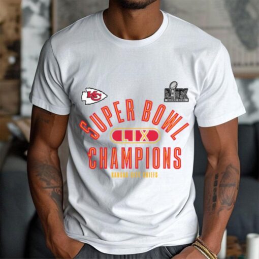 Super Bowl LIX Merch Chiefs Logo Tee 2025