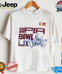 Super Bowl LIX New Orleans 2025 Logo T Shirt