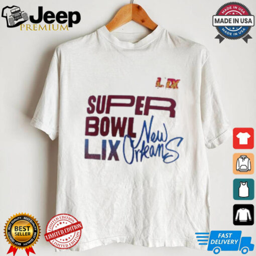 Super Bowl LIX New Orleans 2025 Logo T Shirt