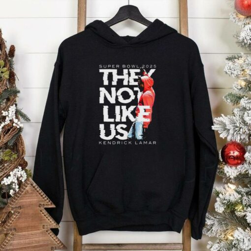 Super Bowl They Not Like Us Kendrick Lamar Halftime Show T Shirt