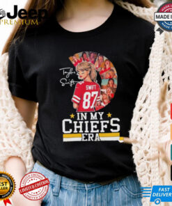 Taylor in my Chiefs era signature shirt