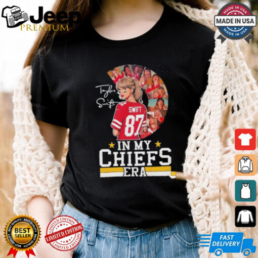 Taylor in my Chiefs era signature shirt