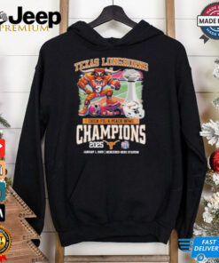Texas Longhorns Chick Fil A Peach Bowl Champions 2025 Shirt