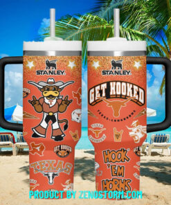 Texas Longhorns Football 2025 Hook ‘Em Horns Stanley Tumbler