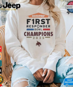 Texas State Football 2025 Servpro First Responder Bowl Champions shirt