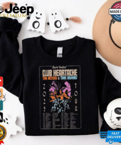 The Altons & Thee Sinseers Club Heartache 2025 TOur T shirts