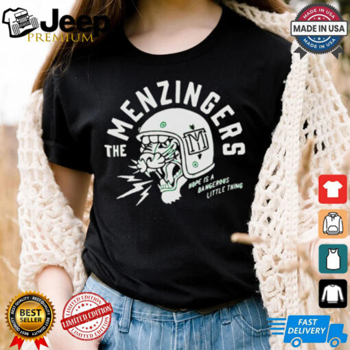 The Enzinger Hope Is A Dangerous Little Thing helmet shirt