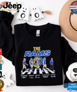 The Los Angeles Rams Abbey Road Garoppolo Kupp Nacua Stafford And Mcvay Shirt