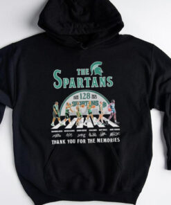 The Michigan State Spartans Men’s Basketball Abbey Road 125 Years 1920 2025 Shirt