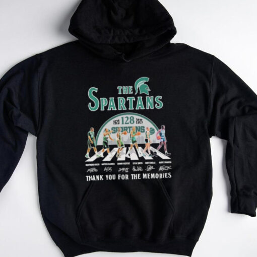 The Michigan State Spartans Men’s Basketball Abbey Road 125 Years 1920 2025 Shirt