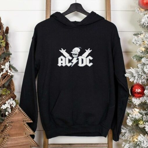 The Simpson high hand Acdc shirt