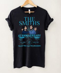 The Smiths 43rd Anniversary 1982 2025 Thank You For The Memories T Shirt