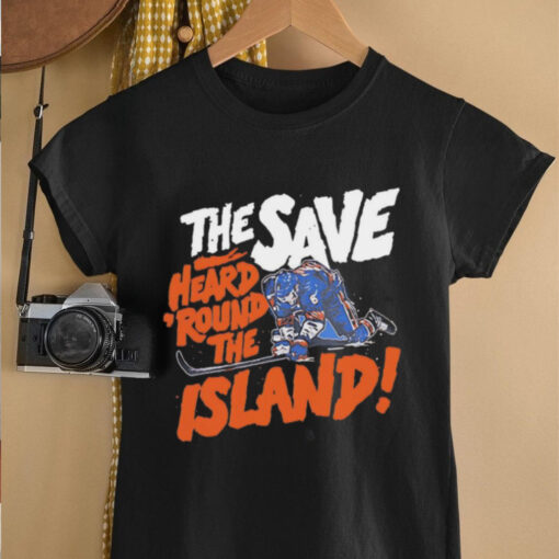 The save heard round the New York Islanders shirt