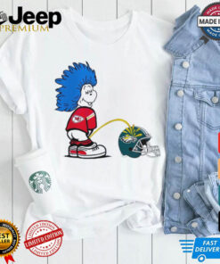 Thing One Kansas City Chiefs Piss On Philadelphia Eagles T Shirt
