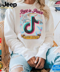 Tiktok Rest In Peace Scroll No More 2016 2025 T shirts