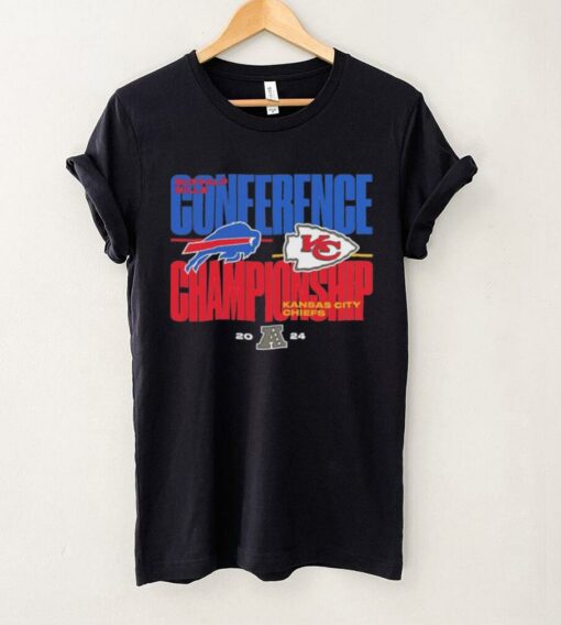 Top Buffalo Bills vs. Kansas City Chiefs 2024 AFC Championship Game Matchup T Shirt