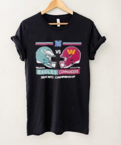 Top Nike Philadelphia Eagles Grey 2024 Conference Matchup vs Washington Commanders 2024 Shirt