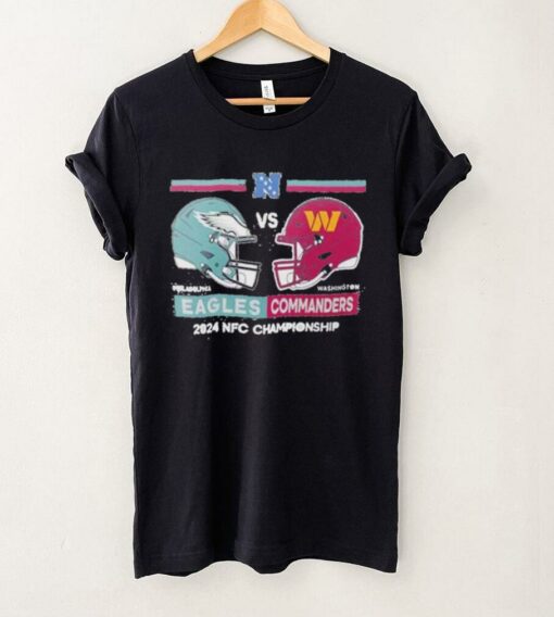 Top Nike Philadelphia Eagles Grey 2024 Conference Matchup vs Washington Commanders 2024 Shirt