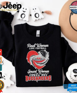 Top Real Women Love Football Smart Women Love The Tampa Bay Buccaneers NFC South Champions Shirt