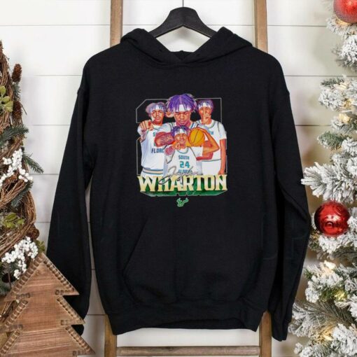 USF NCAA Men’s Basketball Jaylen Wharton shirt