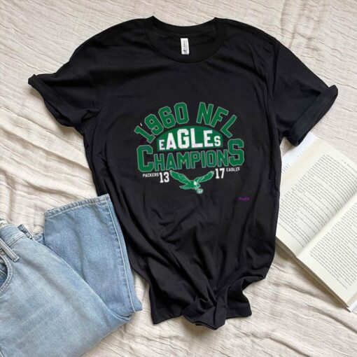 Vintage 1960 Nfl Eagles Champions Logo Shirt