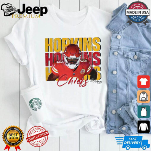 Vintage Deandre Hopkins 8 Kansas City Chiefs Football Players Super Bowl 2025 T Shirt